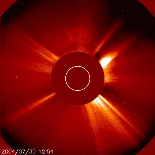 Coronagraph image