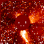 LASCO C2 image with 'snowstorm'