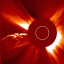 C2 image of helical CME
