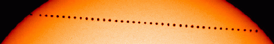 MDI image of Mercury Transit