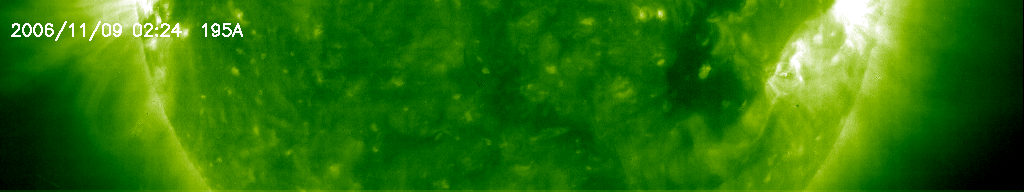 EIT 195 MPEG movie of the transit